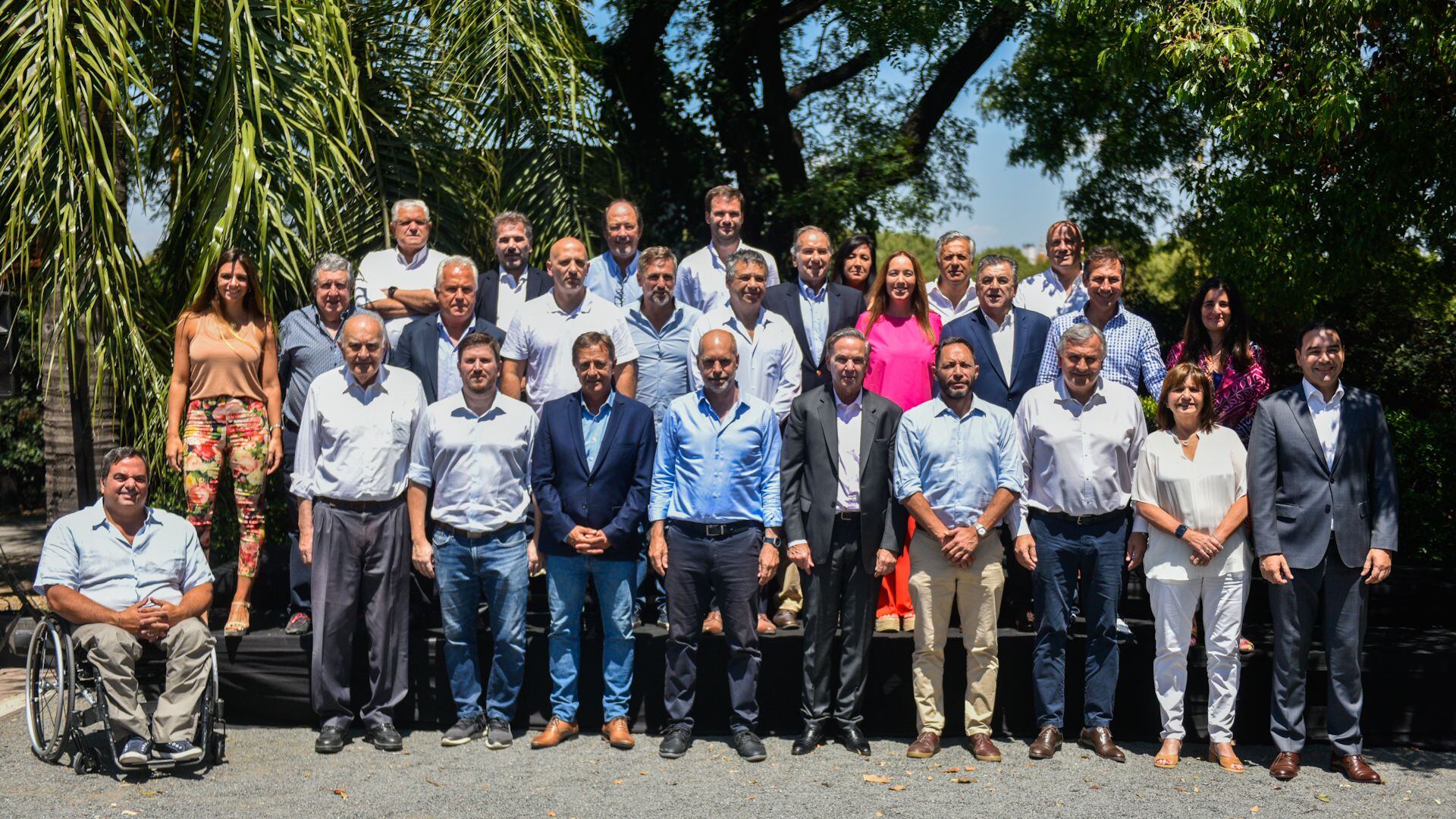 reunión de la Mesa Nacional de Juntos por el Cambio