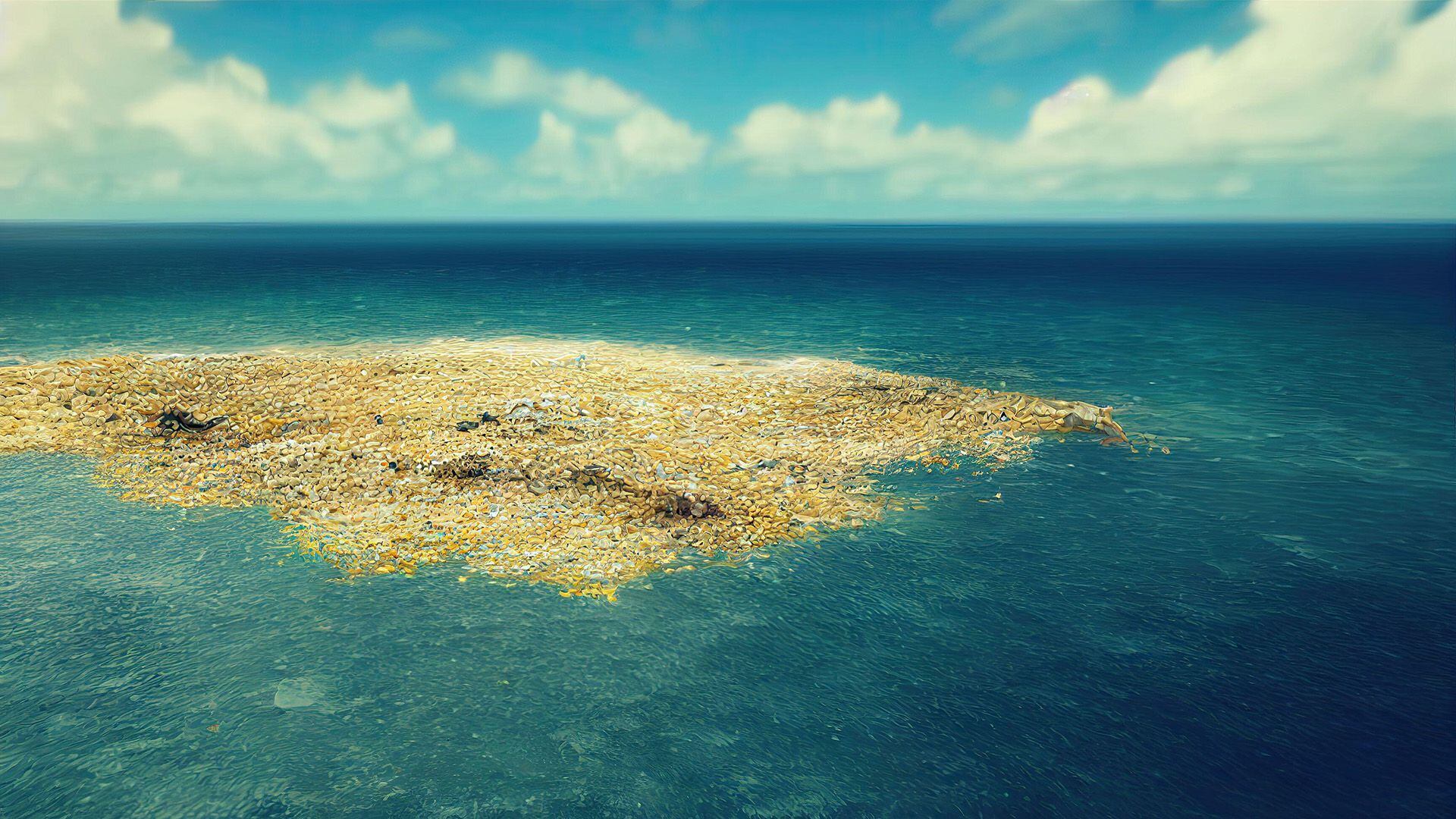 isla de basura Garbage island