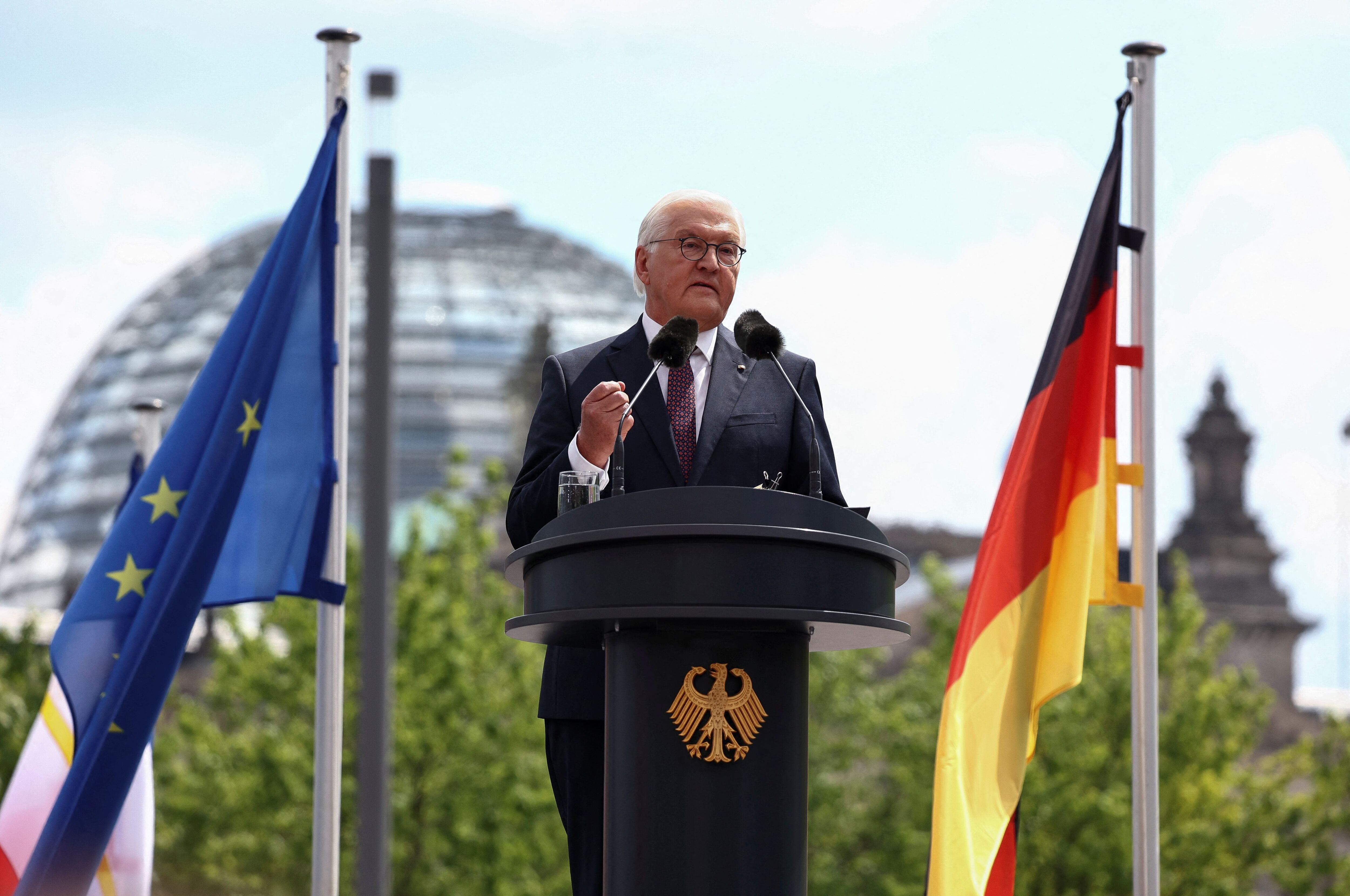 El presidente alemán Frank-Walter Steinmeier (REUTERS/Liesa Johannssen)