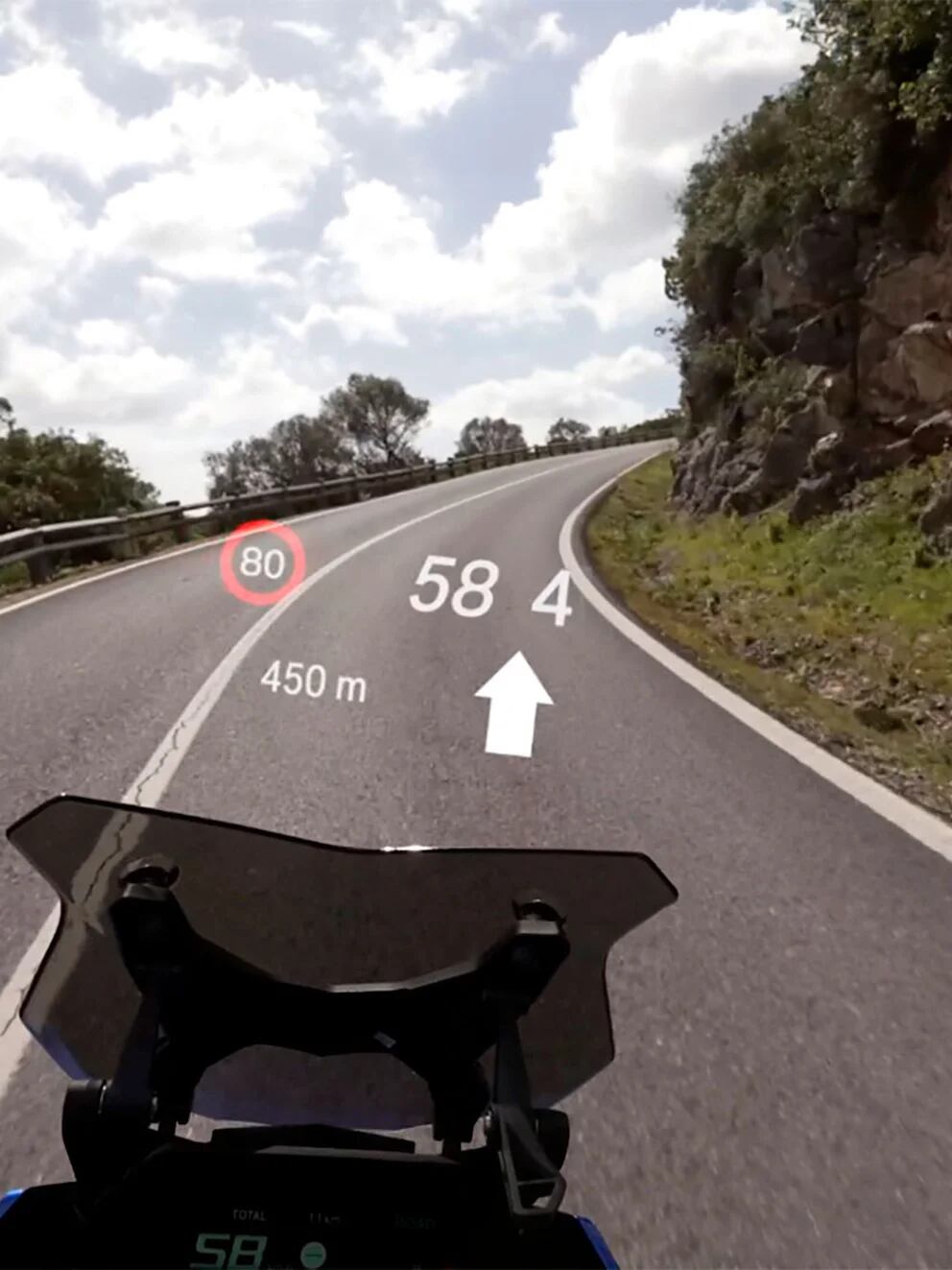 BMW lanzó anteojos inteligentes para motociclistas con realidad
