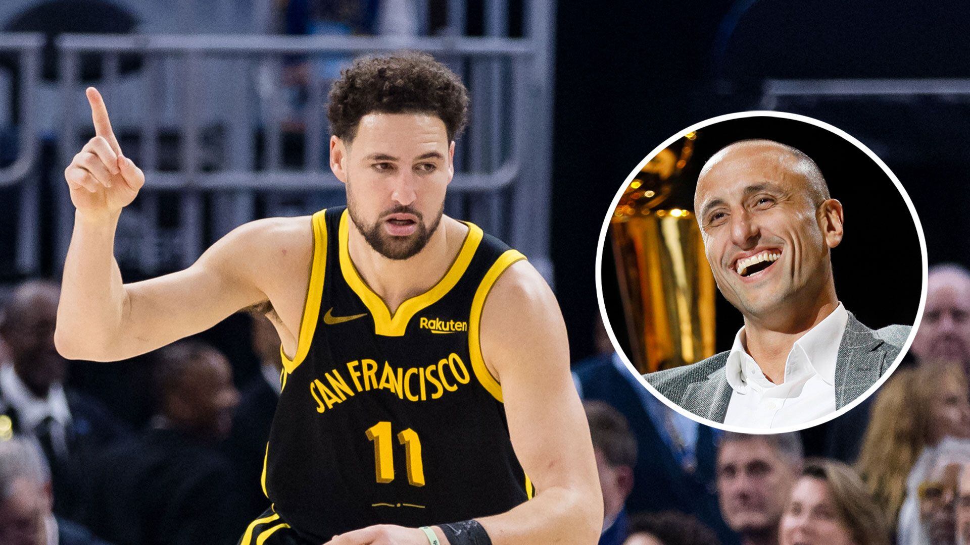 Klay Thompson recordó que Manu Ginóbili fue su fuente de inspiración