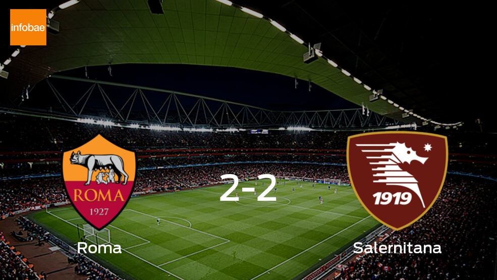 AS Roma 2 - 2 Salernitana