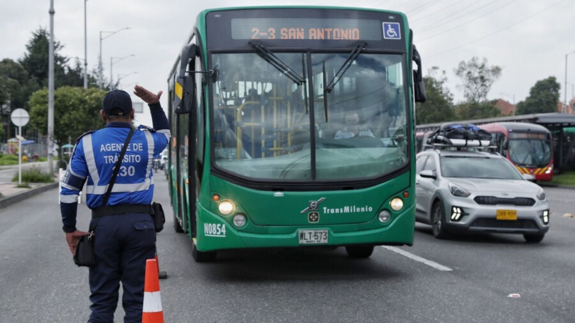 Transmilenio opera con normalidad en estos momentos - crédito Camila Díaz/Colprensa