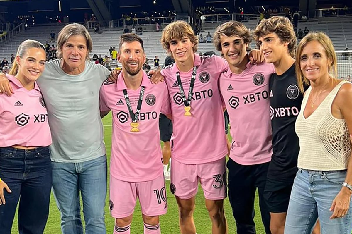 El festejo íntimo de los familiares de los jugadores del Inter Miami: devoción por Messi y la sorpresa de David Beckham - Infobae