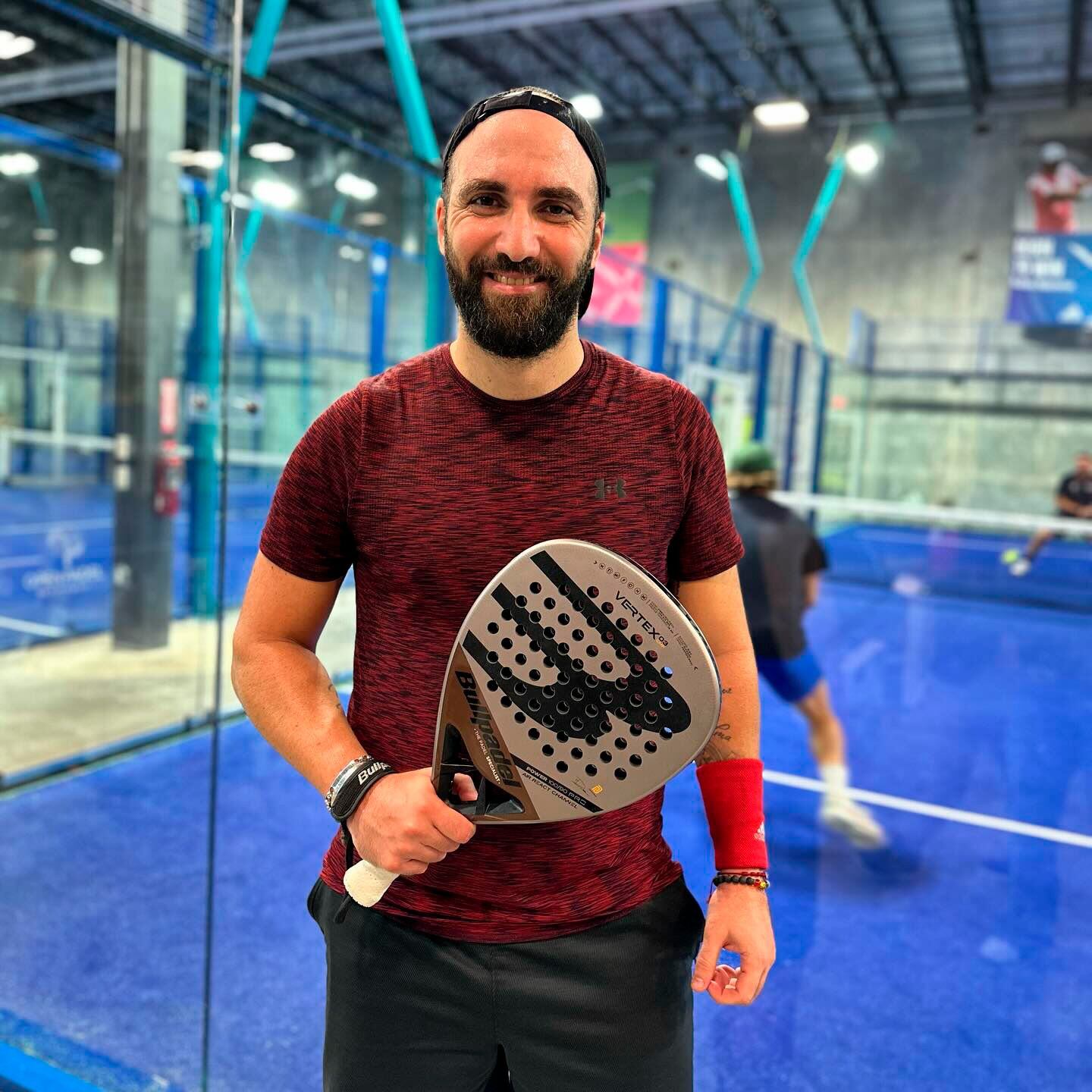 Gonzalo Higuaín campeón en un torneo de pádel