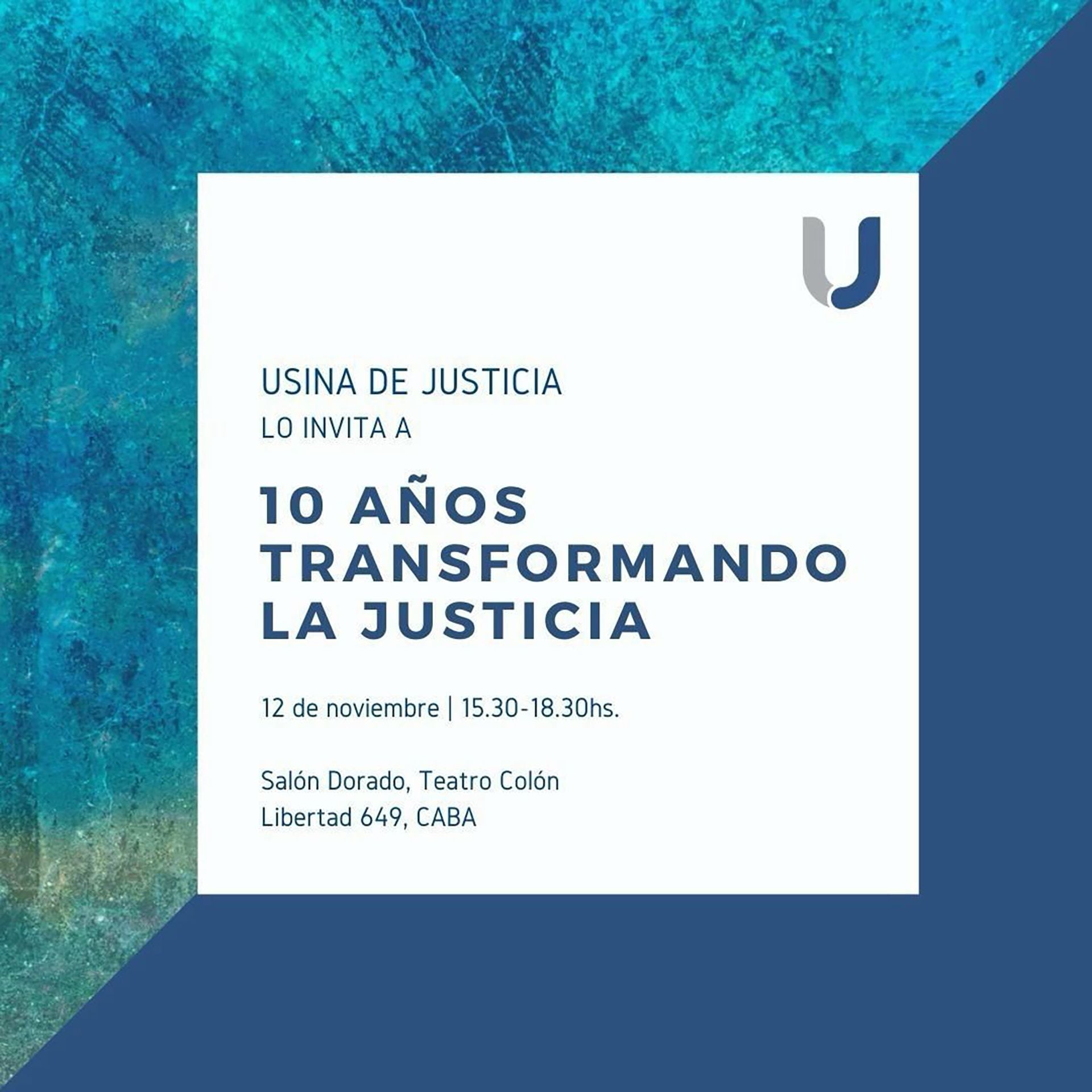 Usina de Justicia celebra sus diez años de existencia