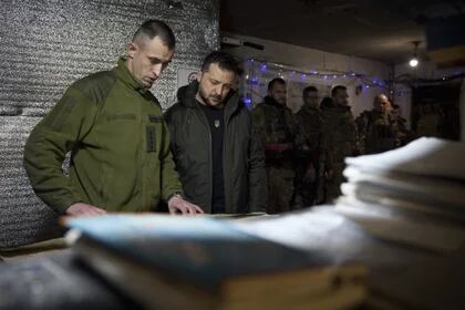 Zelensky volvió a pedir a Occidente más ayuda militar para hacer frente a la invasión rusa (Europa Press/Contacto/Pool /Ukrainian Presidentia)
