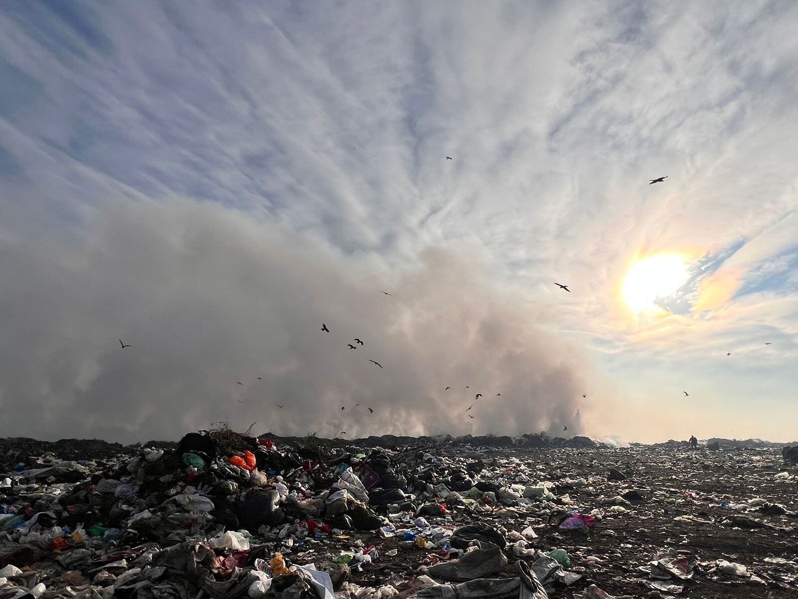 BASURAL A CIELO ABIERTO LUJAN