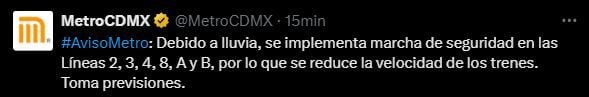 (X/@MetroCDMX)