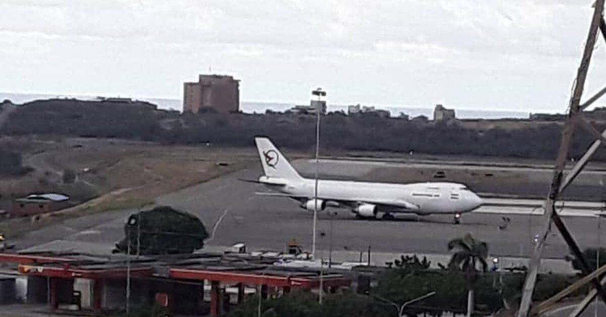 Un avión iraní sancionado por Estados Unidos por portar armas para grupos terroristas aterrizó en Caracas