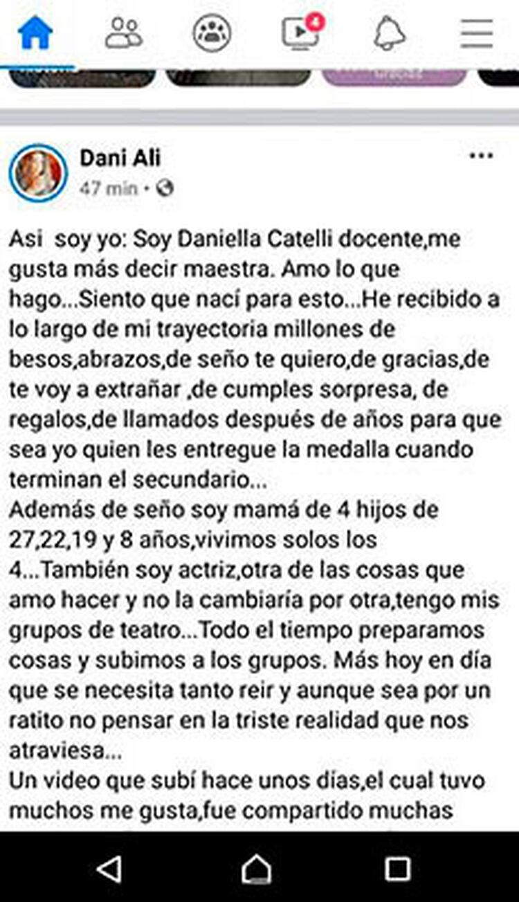 La Reaccion De Una Maestra Ante El Pedido De Las Mamis Si Queres Otro Videito Pedile A Tu Marido Que Ya Le Mande Muchos Infobae