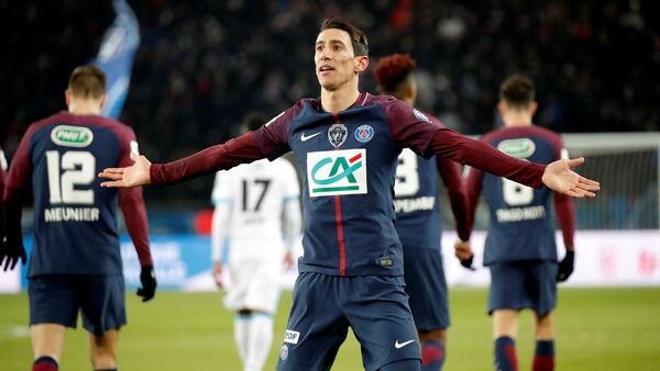 Ángel Di María ocupará el lugar de Neymar en el Paris Saint Germain (Reuters)