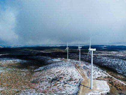 Parque Eólico La Rumorosa inaugurado por Felipe Calderón en 2010 (Foto: Twitter / Energy_BC_)