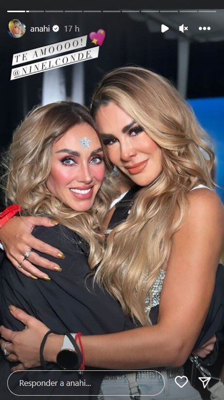 Ninel Conde shared an emotional message to Anahí.  (Instagram: @anahi)