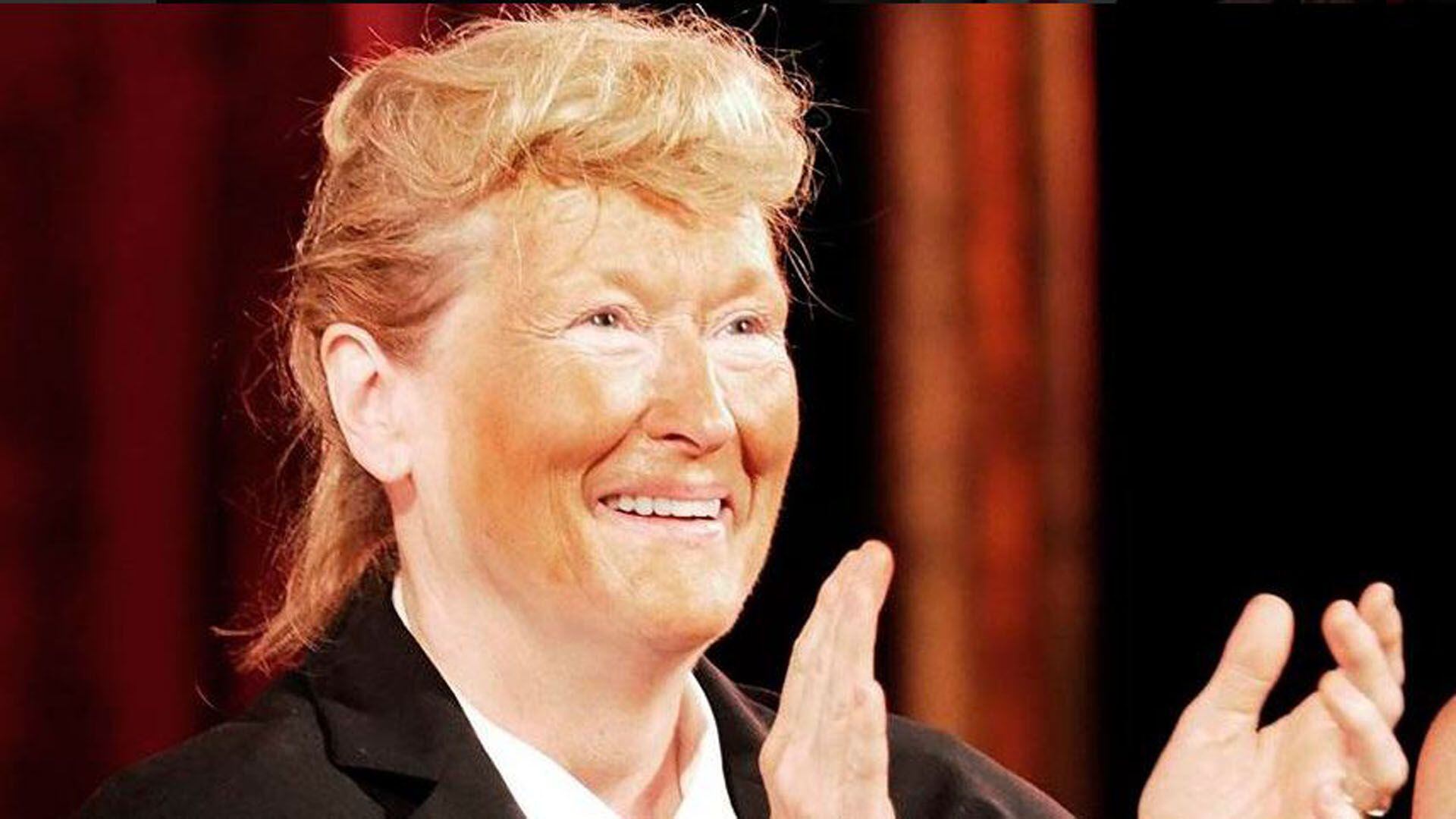 Meryl Streep parodió a Donald Trump en 2016 en la gala anual del Public Theater en Nueva York