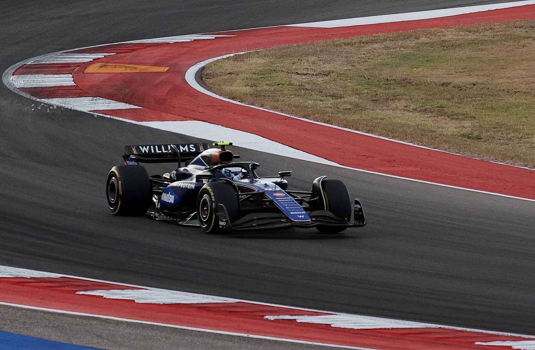 Franco Colapinto finalizó en el puesto 12 en la carrera Sprint del GP de los Estados Unidos (REUTERS/Kaylee Greenlee Beal)