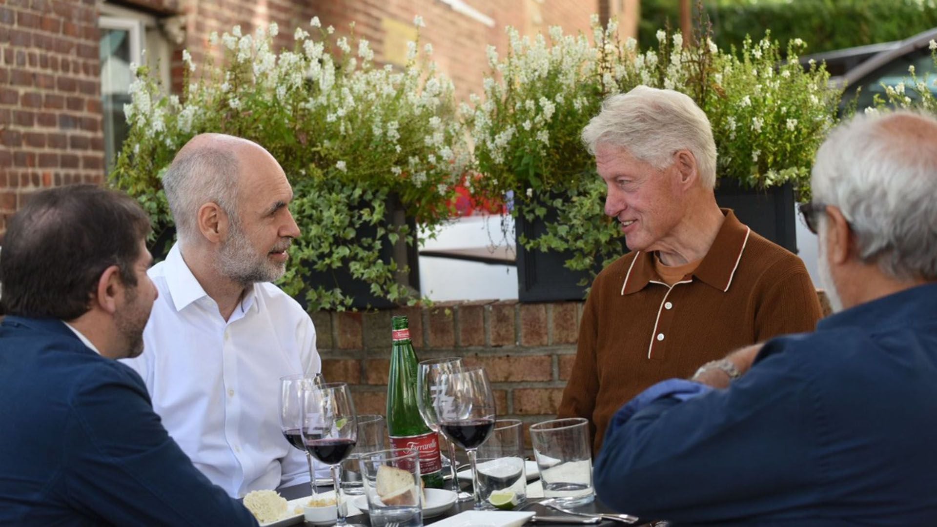 Rodriguez Larreta und Clinton