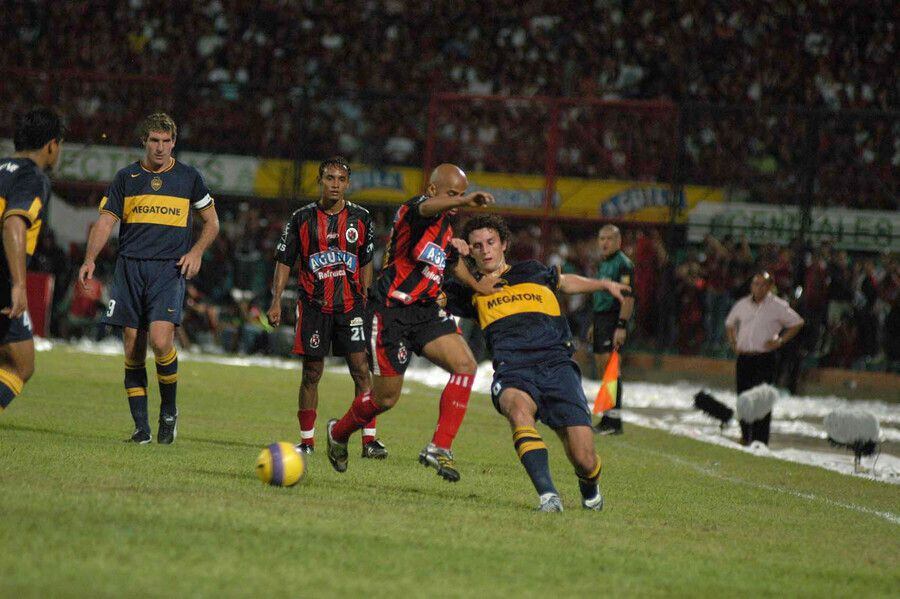 Cúcuta Deportivo, en su primera Conmebol Libertadores en 2007, también hizo una campaña histórica como el Cúcuta y llegó a semifinales ante Boca. Foto Colprensa