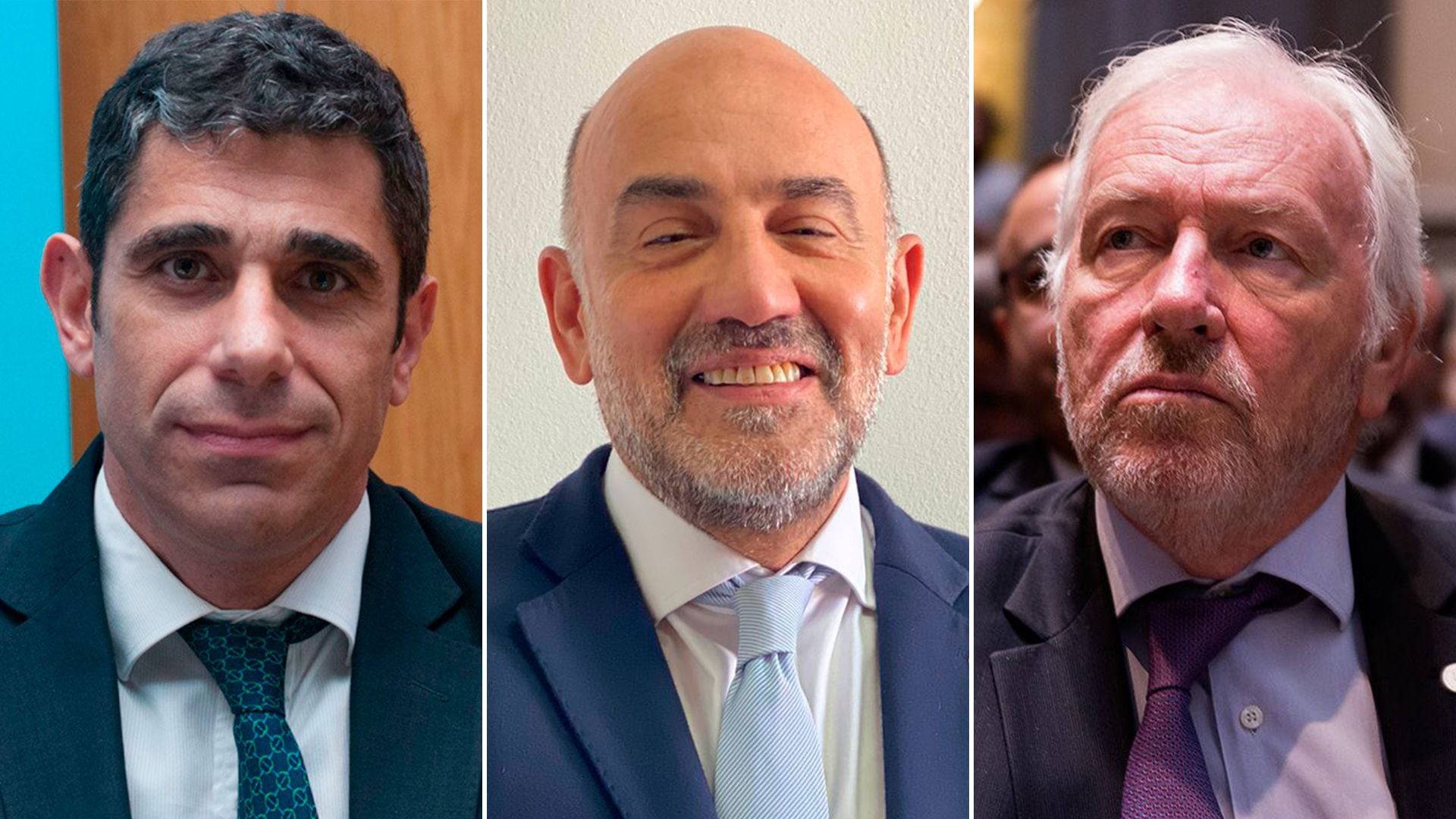 Los jueces de Casación Daniel Petrone, Diego Barroetaveña y Carlos Mahiques