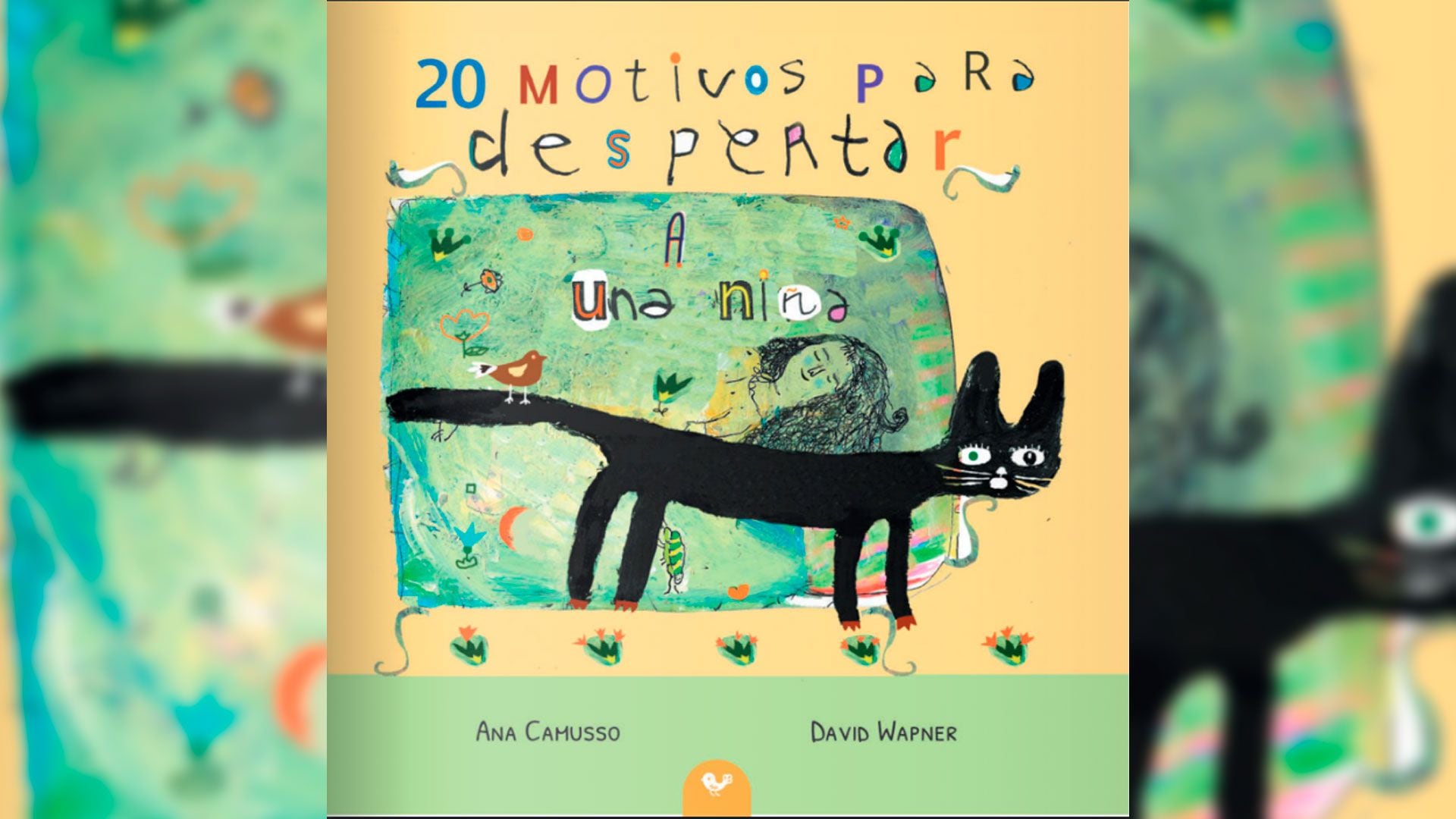 “20 motivos para despertar a una niña” (Ediciones de la terraza, 2023), de Ana Camusso y David Wapner