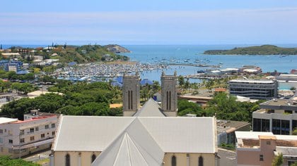 La catedral de Numea, Nueva Caledonia (Shutterstock)