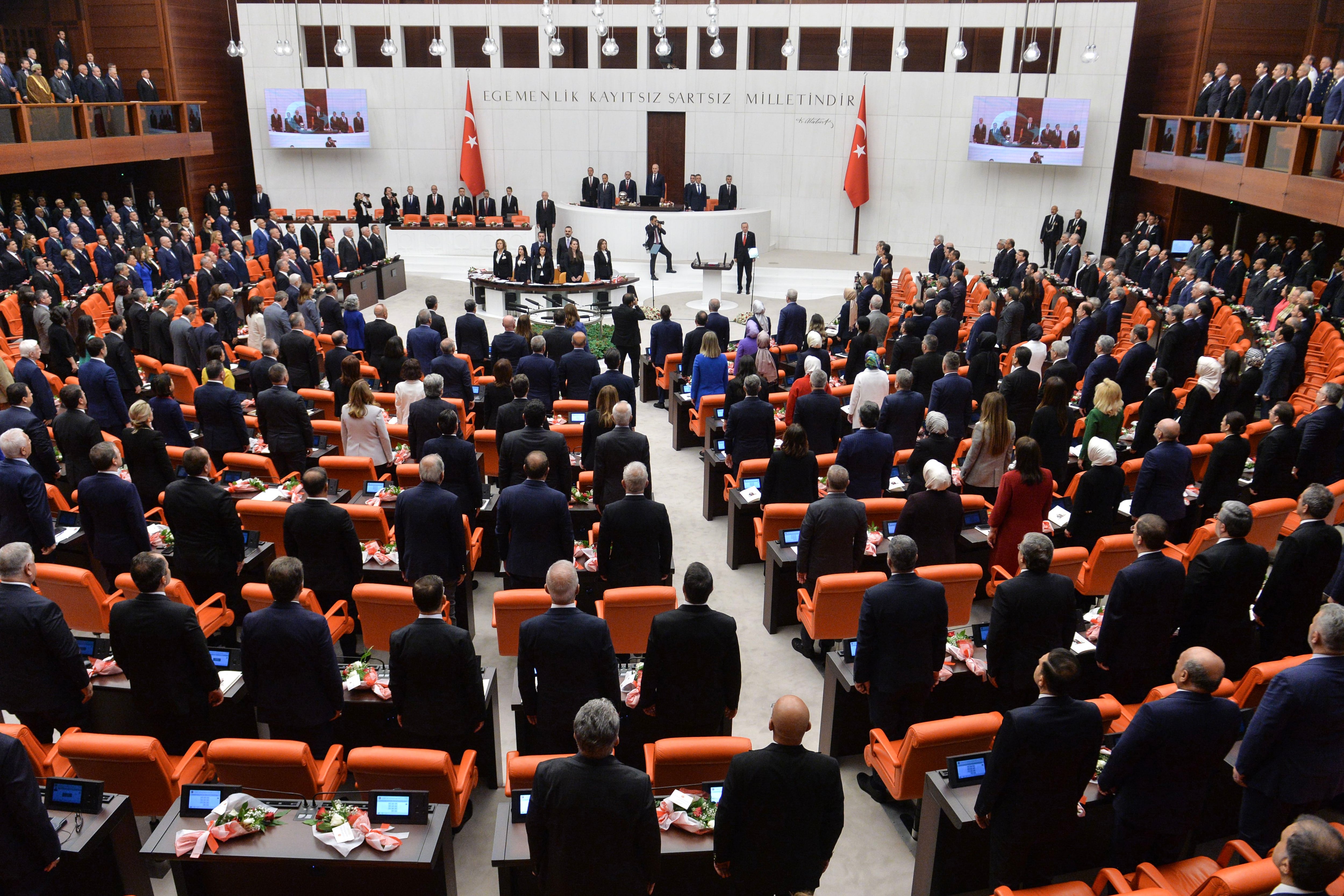 Foto de archivo del Parlamento turco. EFE/EPA/NECATI SAVAS 