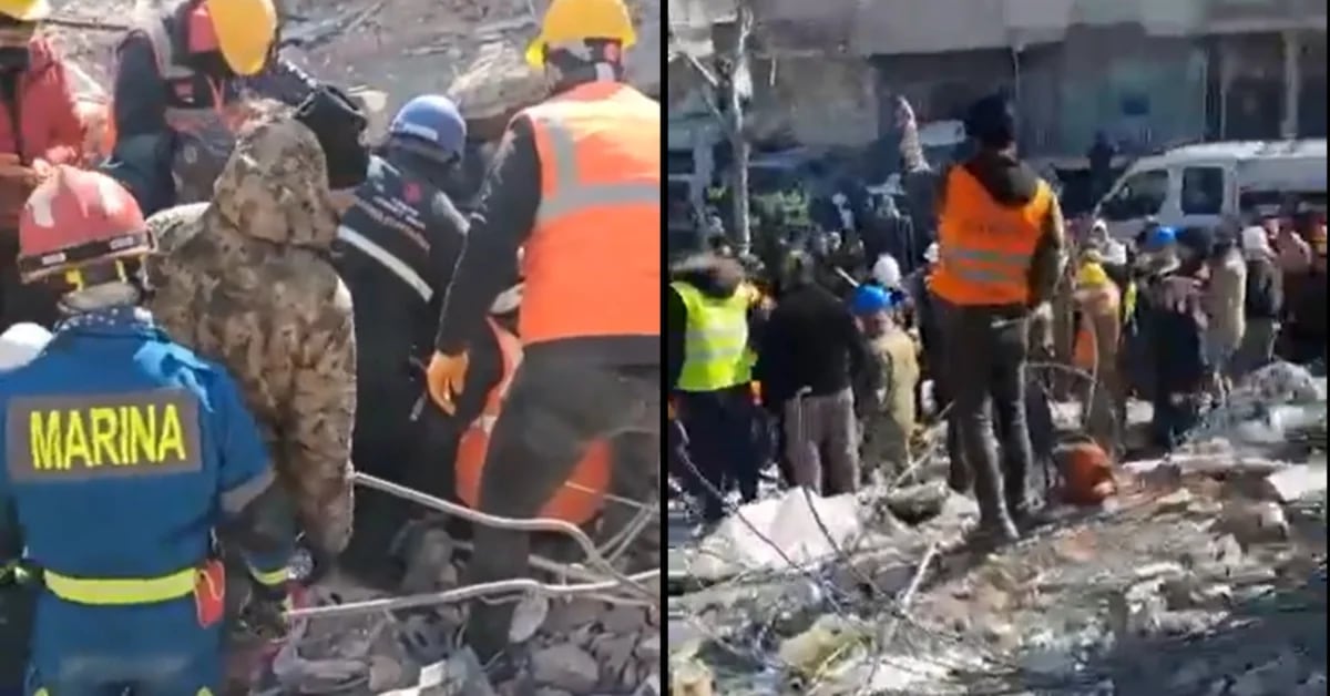 The hopeful moment Mexicans rescued an 8-year-old girl from the rubble of Turkey’s earthquake