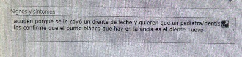 La reflexión tras un caso en urgencias por un diente de leche (X: @roipipe)