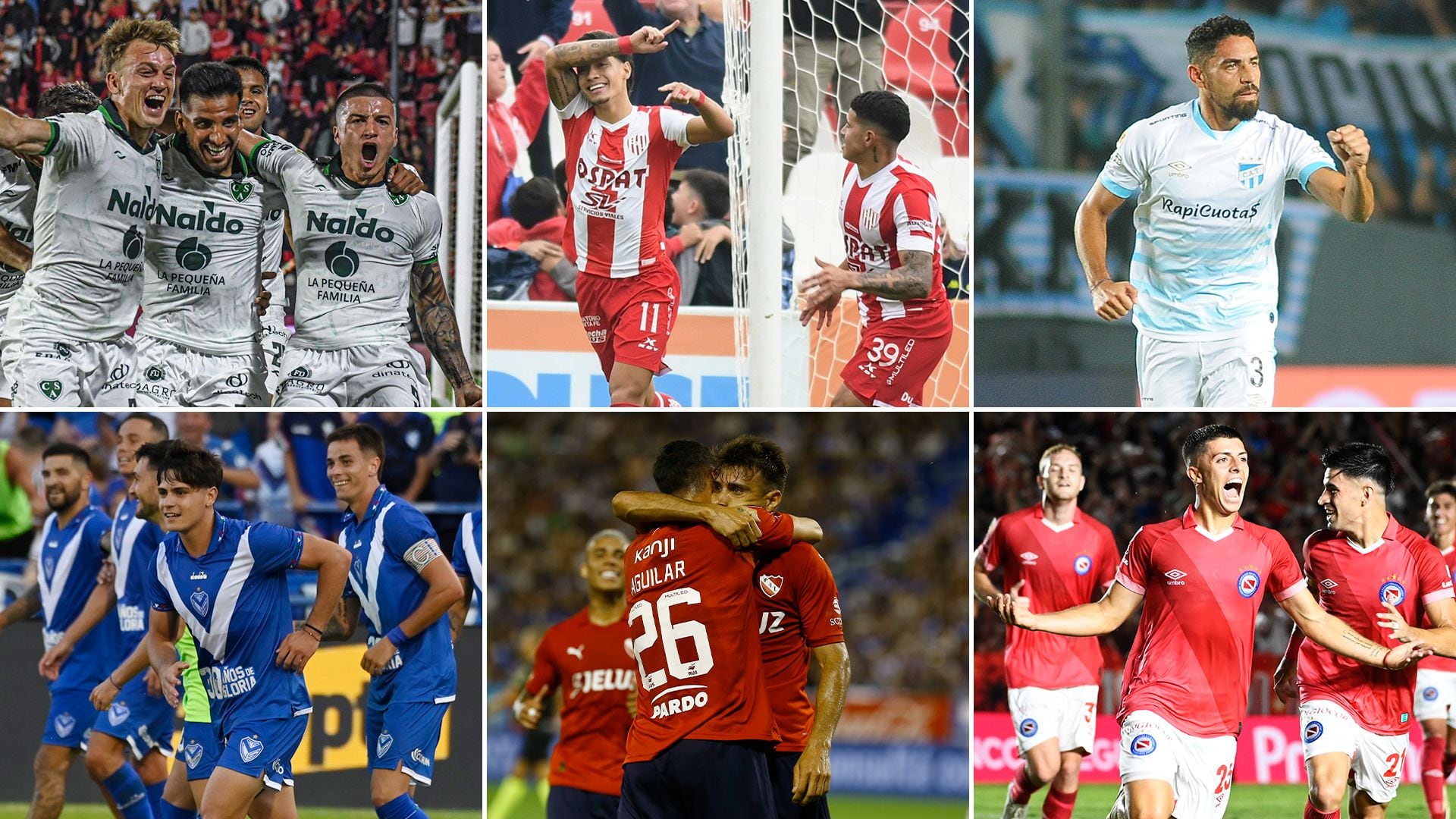 Previa Sarmiento, Unión, Atlético Tucumán, Vélez, Independiente y Argentinos, Copa de la Liga
