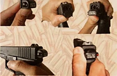 Los glock switch permiten convertir una pistola semiautomática en una completamente automática (Foto: ATF)