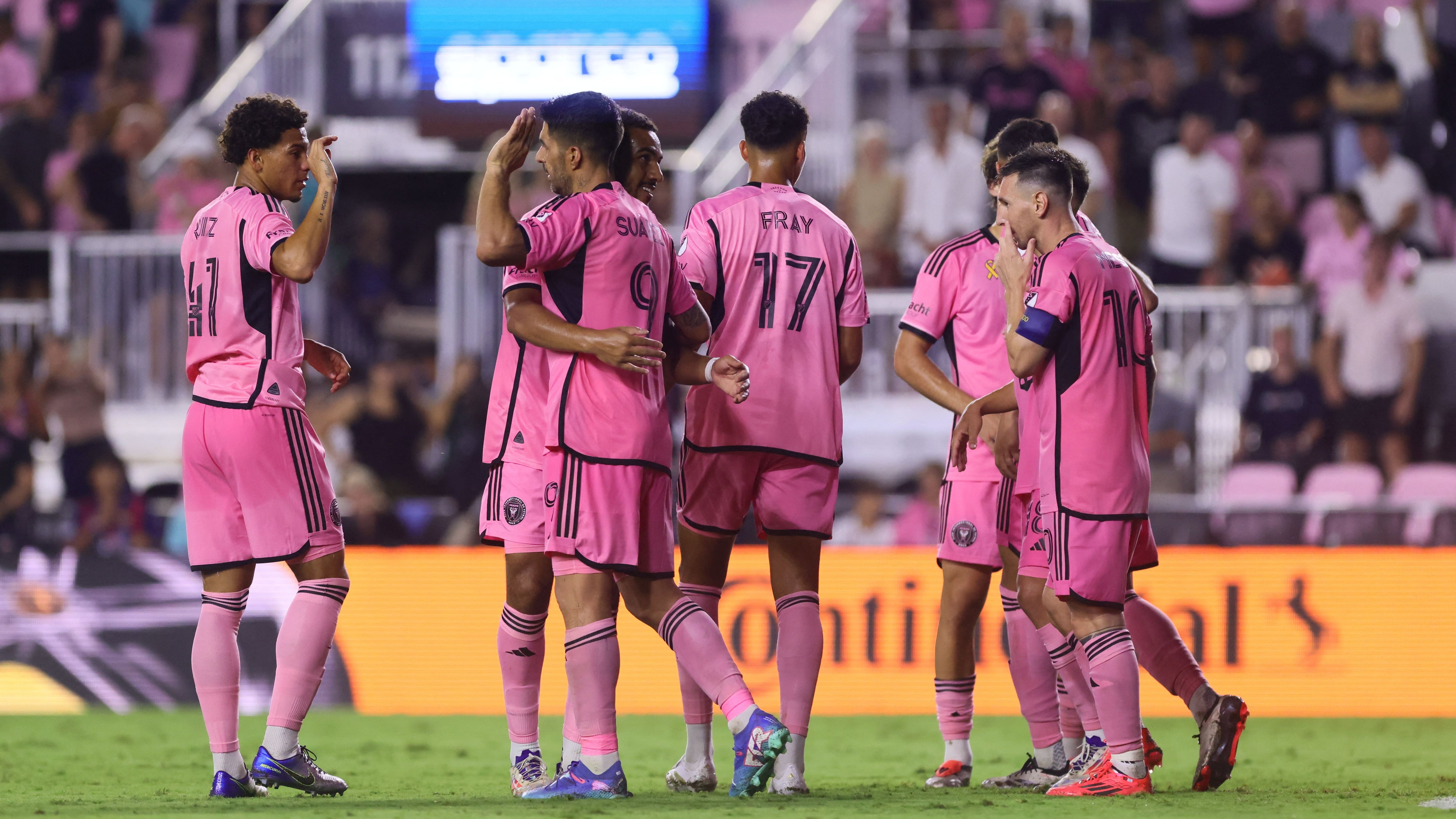 Inter Miami buscará quedar a un paso de conquistar el MLS Supporters’ Shield en su visita a New York City FC (Credit: Sam Navarro-Imagn Images)