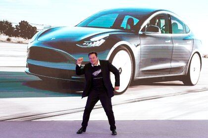 Elon Musk, Διευθύνων Σύμβουλος της Tesla Electric and Autonomous Vehicles.  REUTERS / Ali τραγούδι