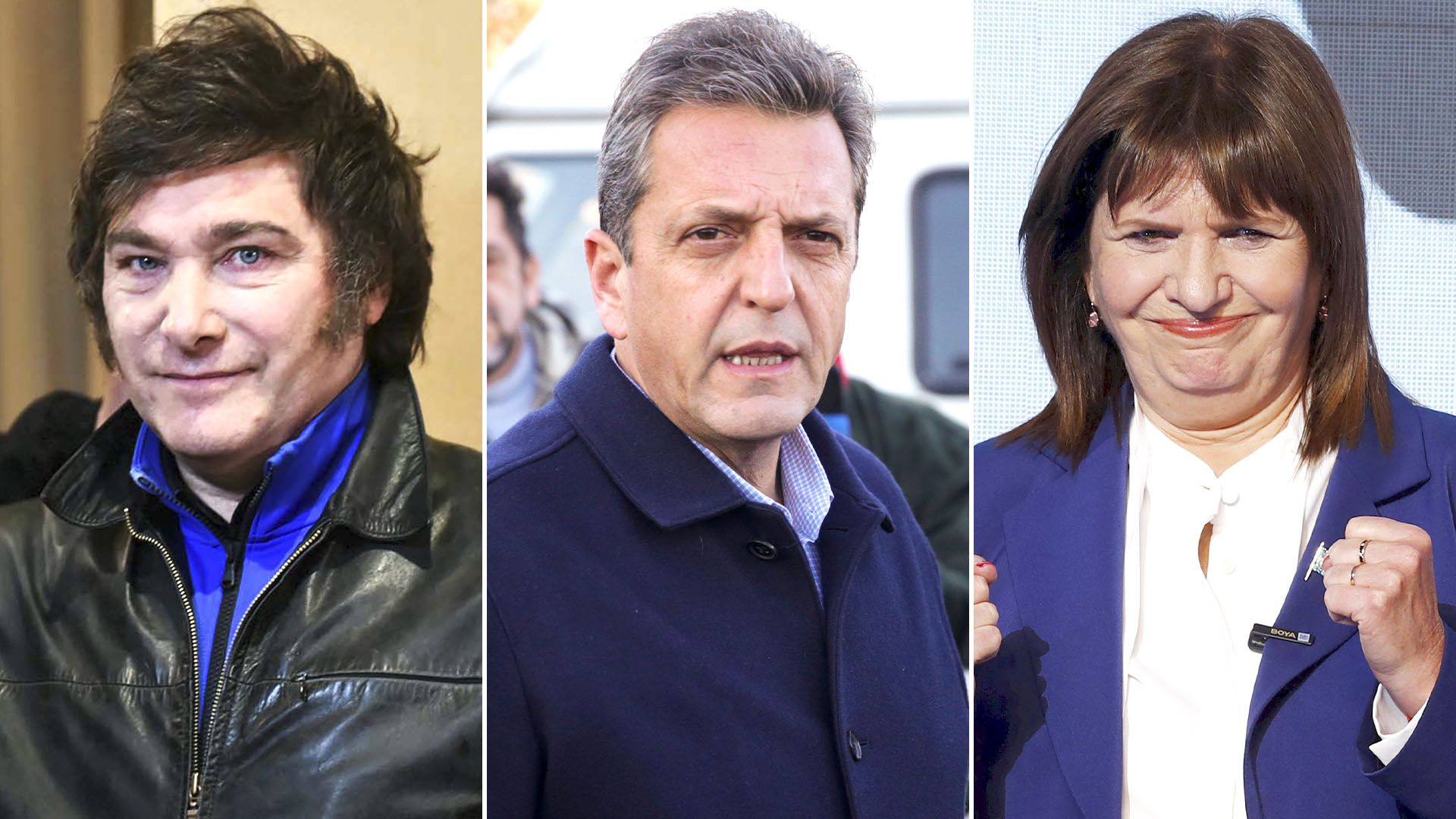 Cara a cara: Massa y Milei emergen como rivales y Bullrich se enfrenta a un  dilema de hierro - Infobae