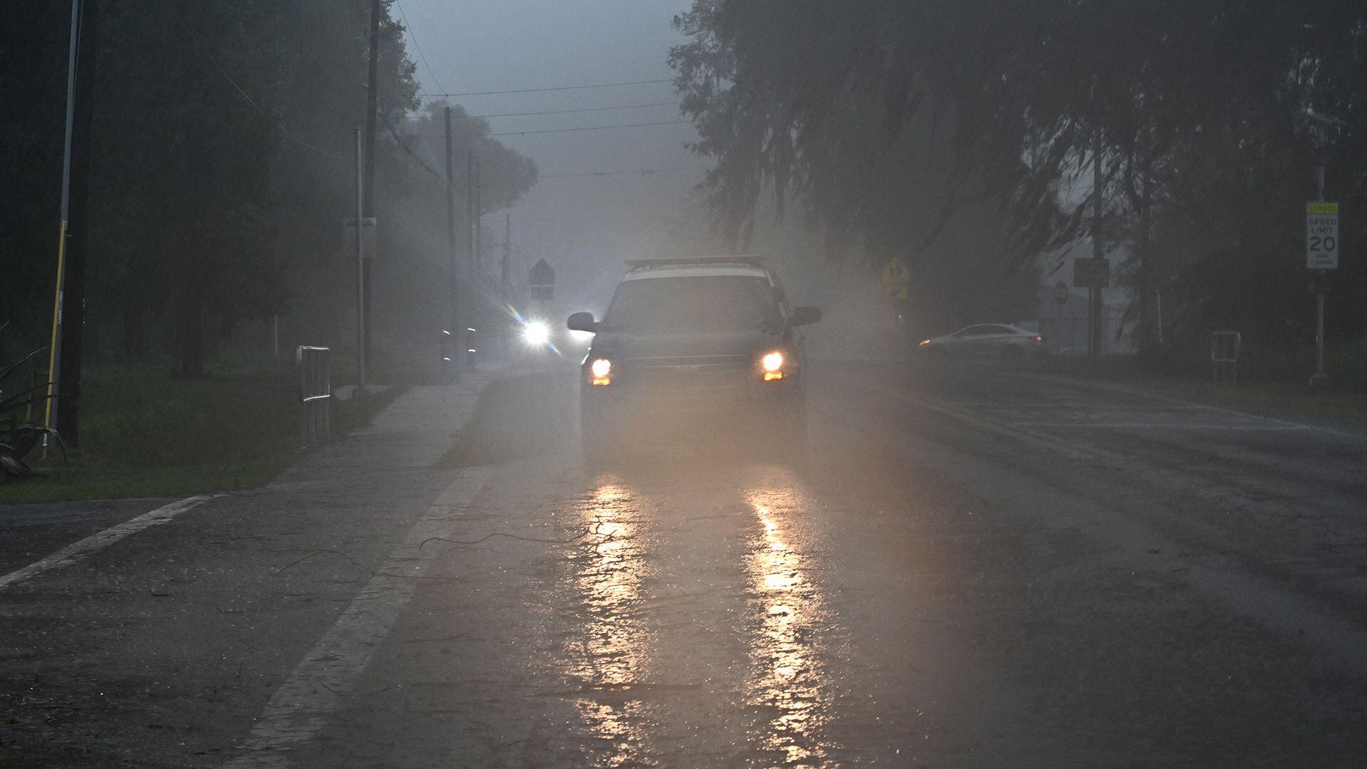 Idalia se debilitó y continúa su trayectoria como una tormenta tropical (AFP)