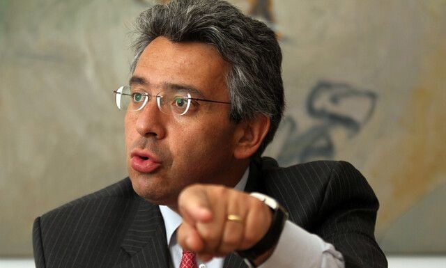 Enrique Gómez, neto do ex-presidente colombiano Laureano Gómez, busca chegar à presidência da Colômbia sem alianças e com um movimento político renascido recentemente. Arquivo Colprensa.