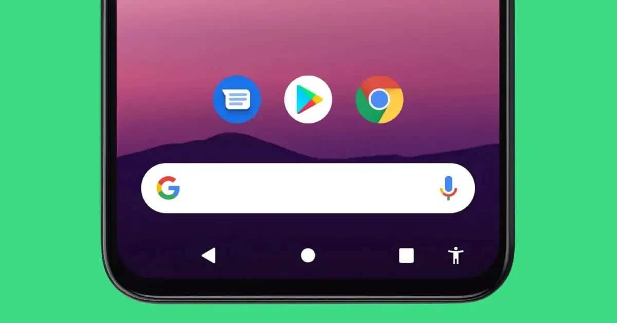 Special functions of Android navigation buttons