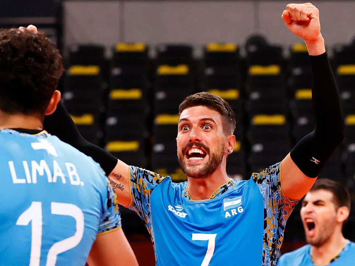 La Seleccion Argentina De Voley Tuvo Una Increible Reaccion Para Quedarse Con Un Triunfo Clave Ante Tunez En Los Juegos Olimpicos De Tokio Infobae