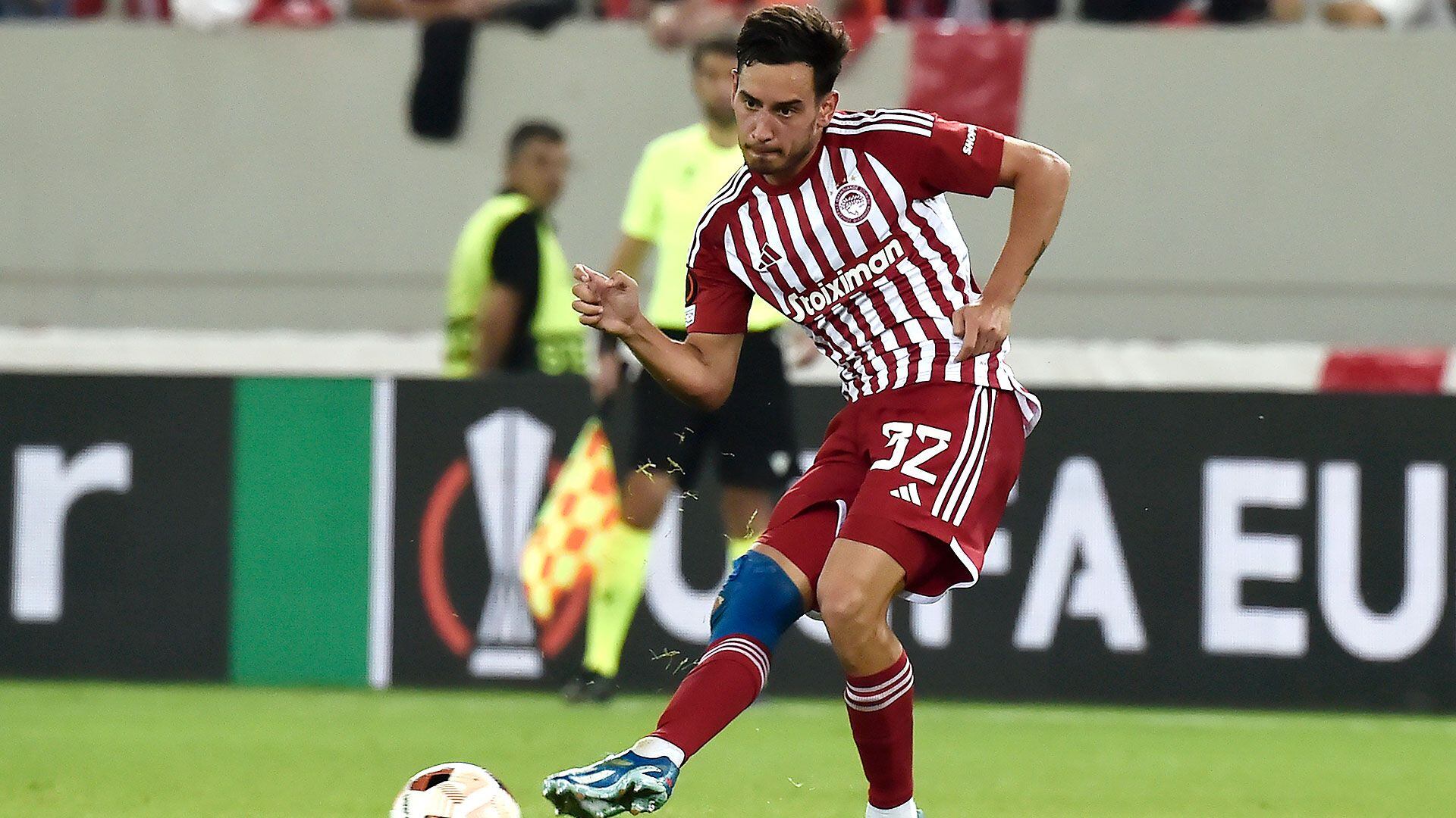 Santiago Hezze en Olympiacos