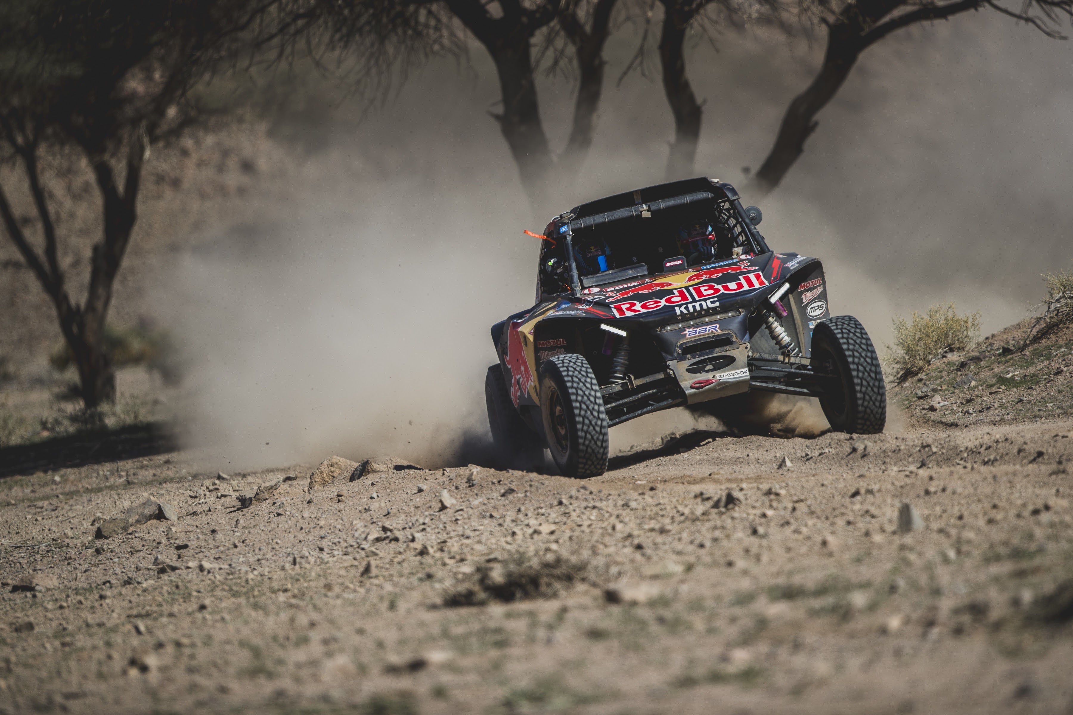 Cristina Gutierrez Herrero durante una etapa del Dakar 2024 (Europa Press).