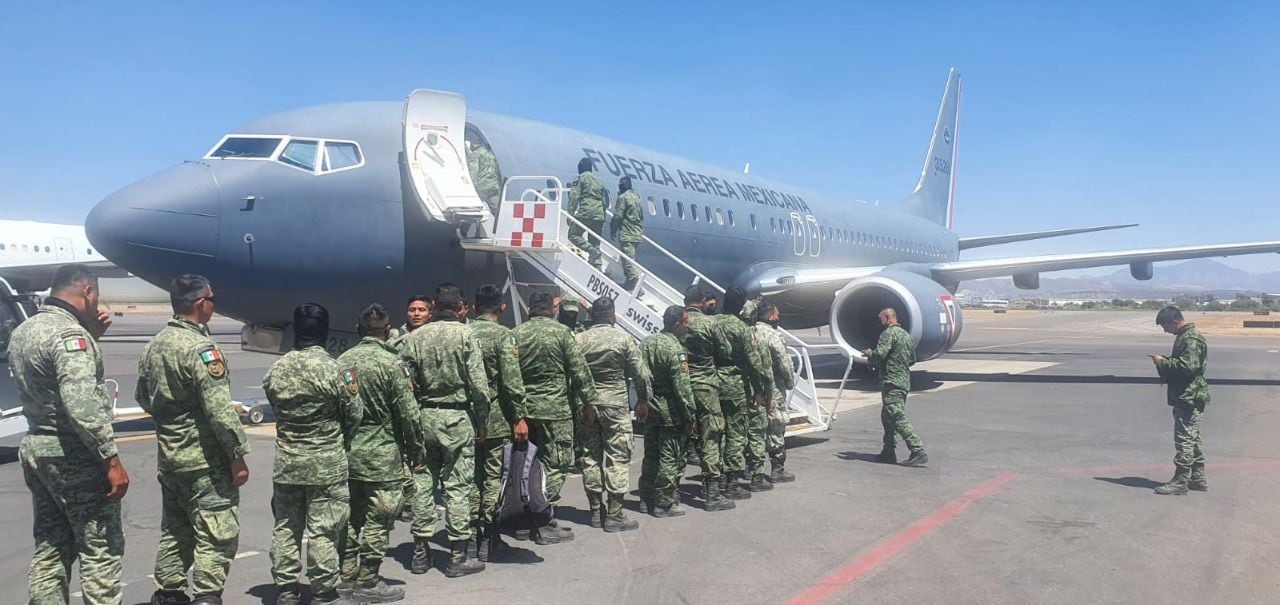 Sedena reinforced security in Nuevo Laredo, Tamaulipas