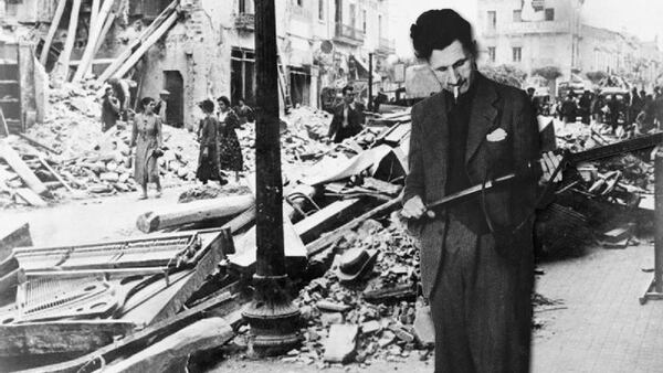 George Orwell combatió como voluntario contra las fuerzas franquistas