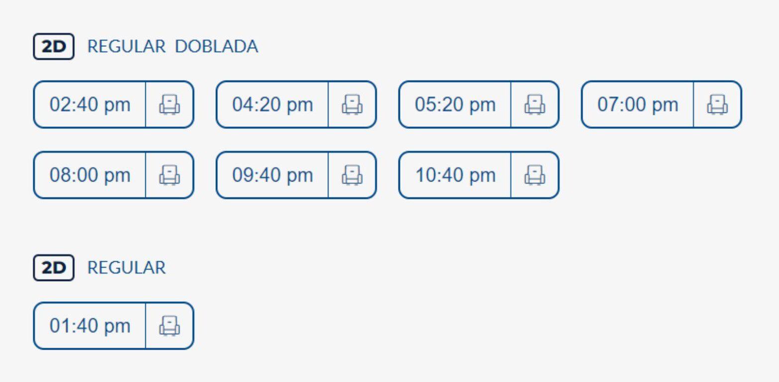 Horarios para Cineplanet Canto Grande, sábado 10 de junio.