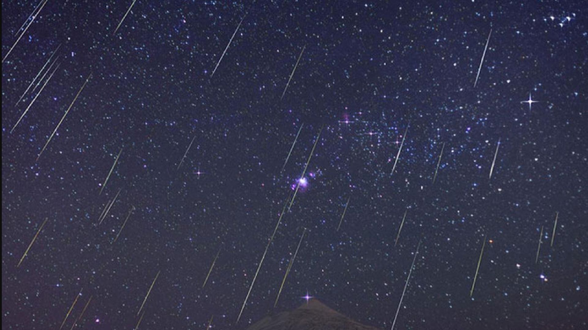 La lluvia de estrellas ‘Eta Acuáridas’ se podrá ver en cielo peruano hasta el 27 de mayo. (EFE)