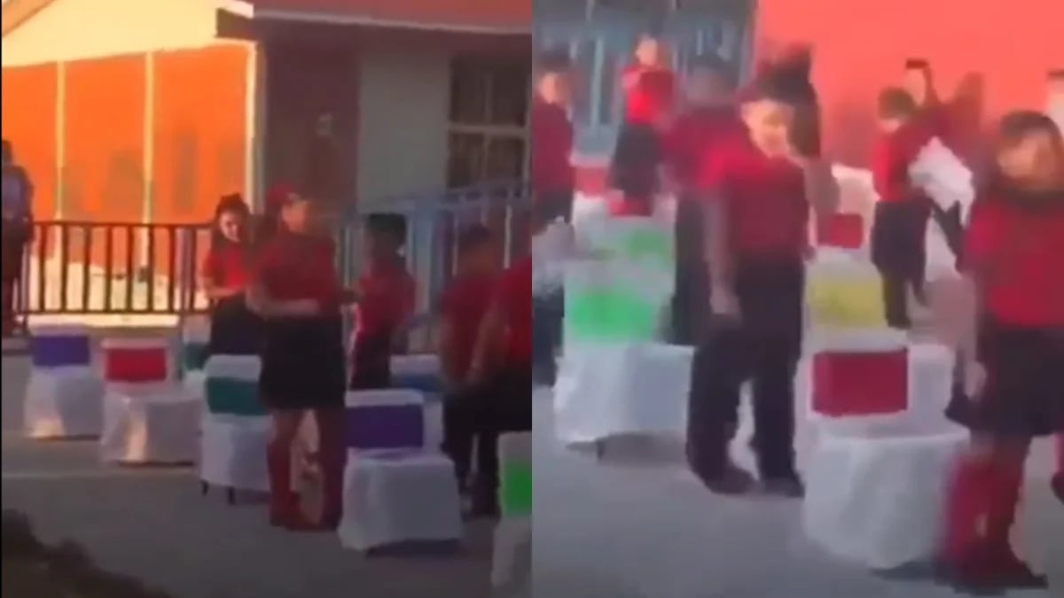 Maestra conecta su celular a bocina en graduación de kinder y suena un  audio XXX | VIDEO - Infobae