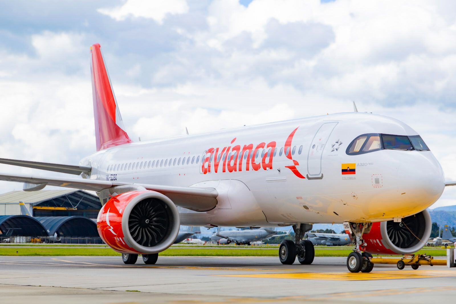 Avión de Avianca-Colombia