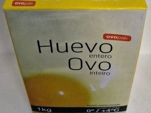 Producto de huevo entero líquido pasteurizado con presencia de salmonella. (AESAN)