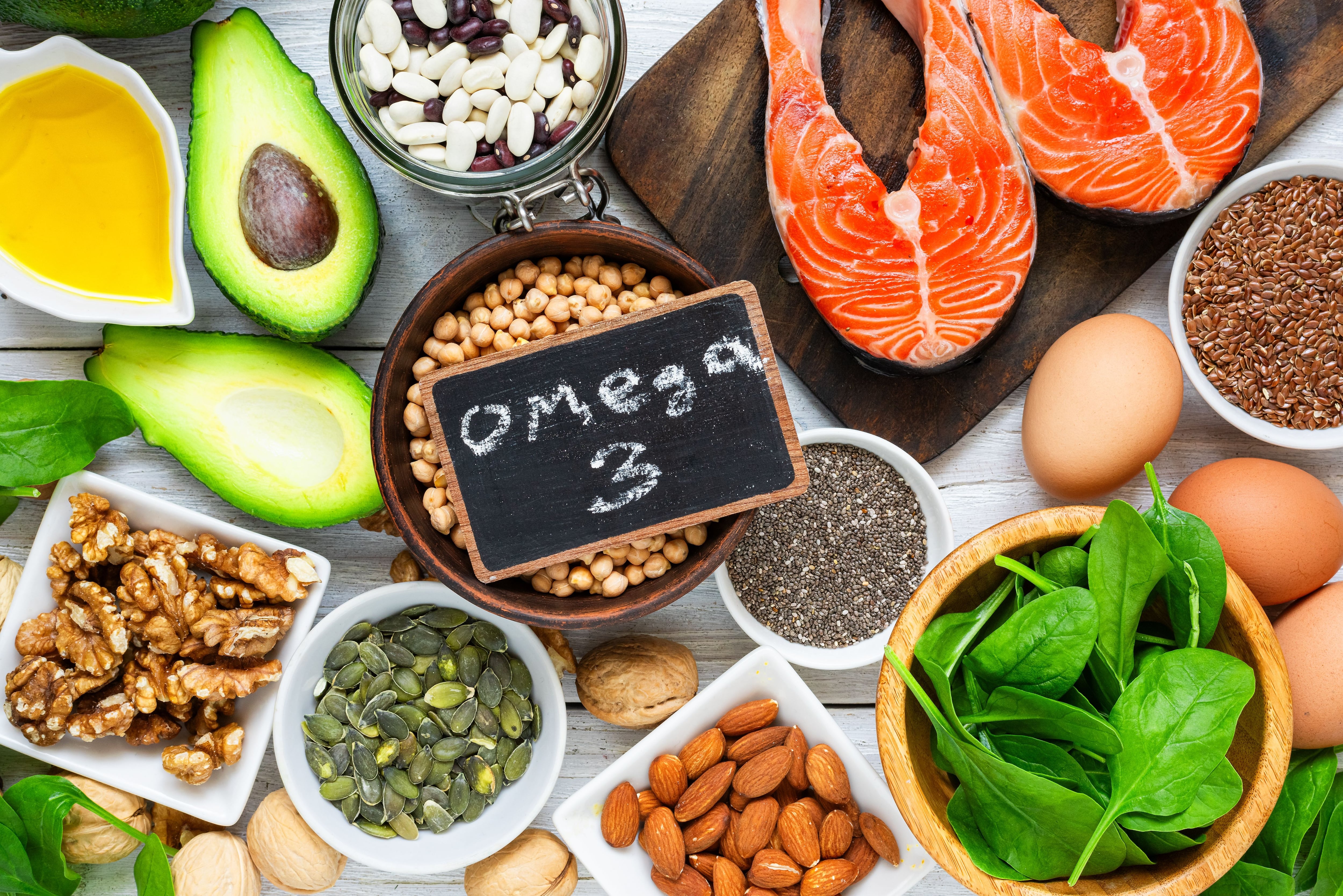 Ácidos grasos omega-3. (Shutterstock)