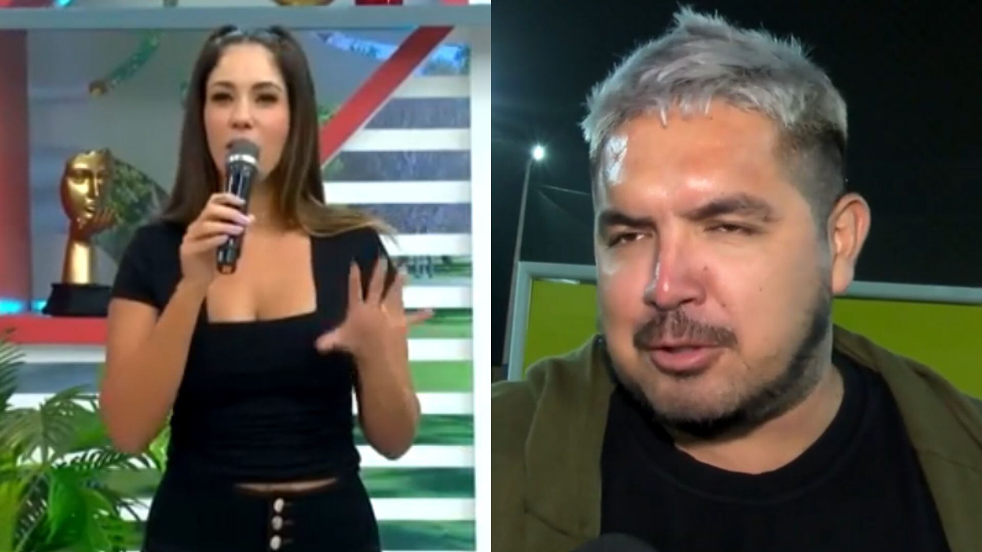 Tilsa Lozano se sorprende con imágenes actuales del 'Loco' Vargas.