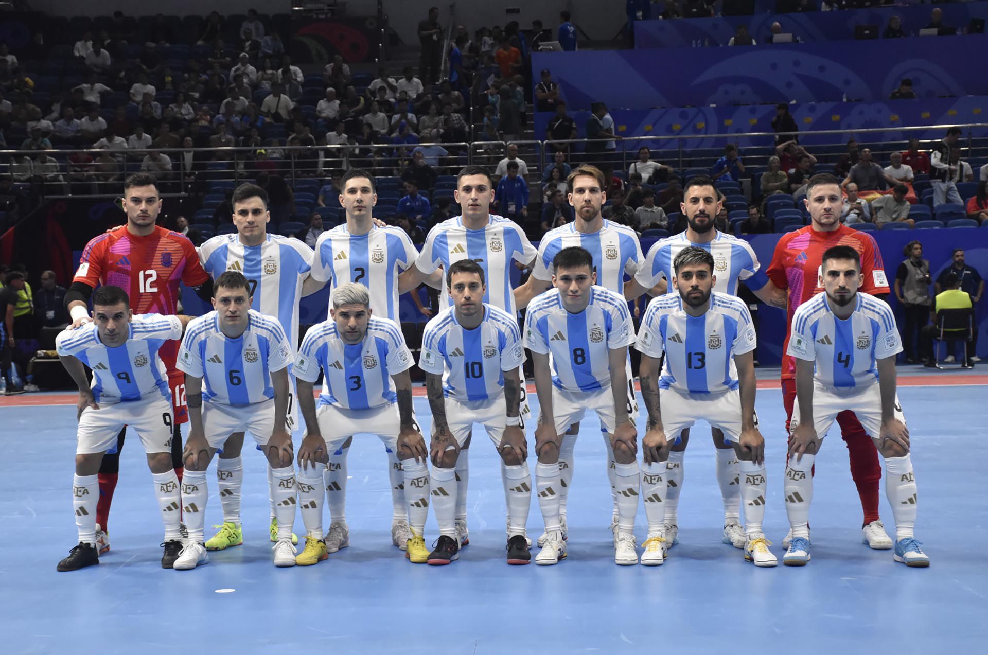 Argentina jugará ante Angola en el Mundial de futsal