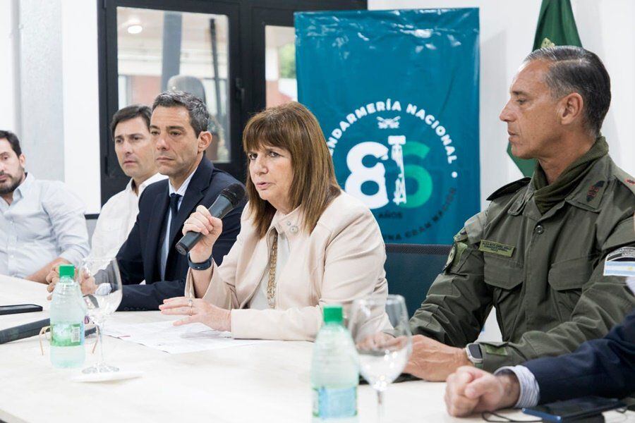 Patricia Bullrich inauguró un centro de análisis de inteligencia criminal en la Triple Frontera